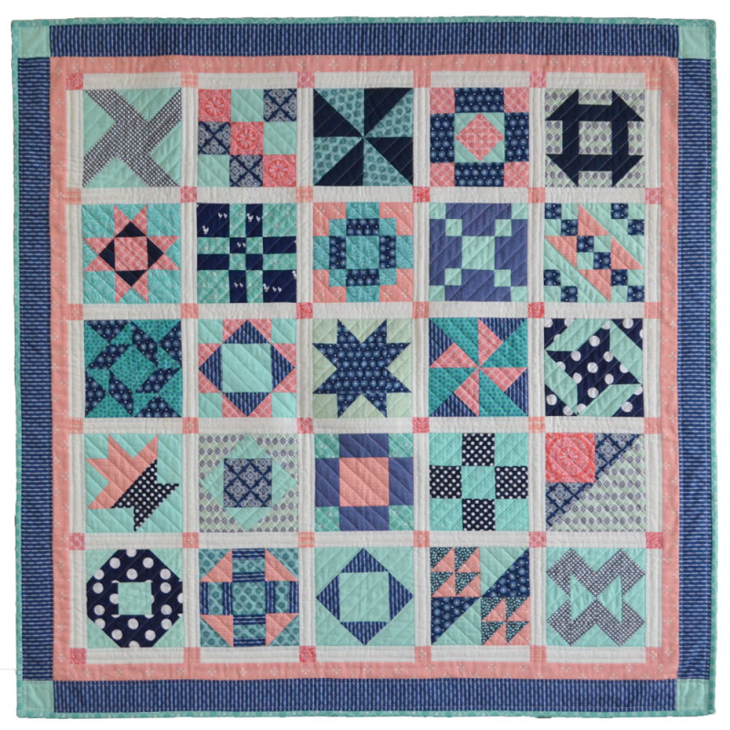 Six Inch Sampler Quilt & Free Project She Quilts Alot