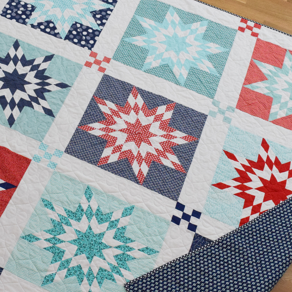 Nantucket Lone Star Quilt - She Quilts Alot